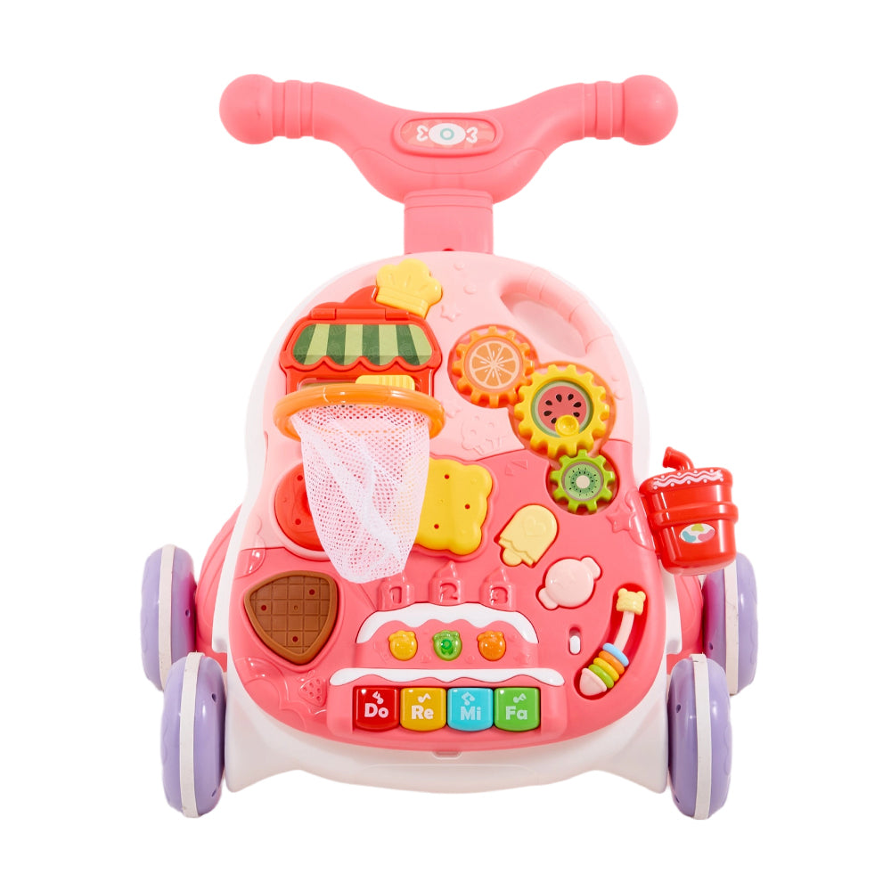 2-in-1 Baby Walker and Activity Table – Early Learning Entertainment Center