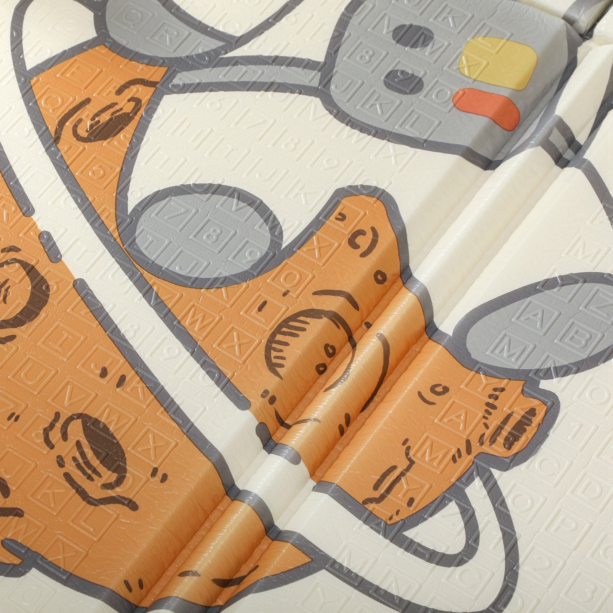 Foldable Baby Play Mat – Space Theme with Astronauts and Planets