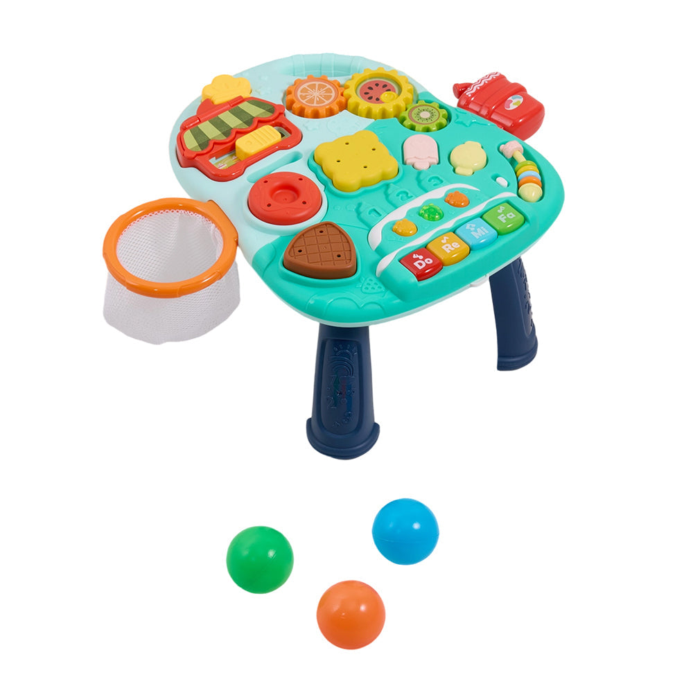 2-in-1 Baby Walker and Activity Table – Early Learning Entertainment Center